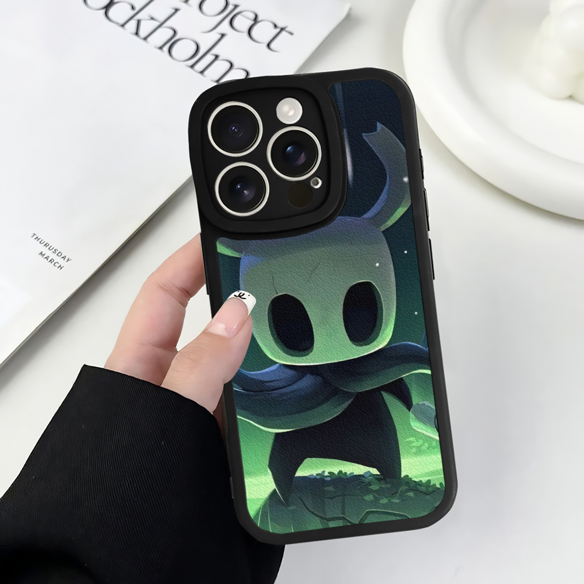（画像用） Deadpool デッドプール 【iPhone 16シリーズ対応】シリコンスマホケース（レザー調） 材質：シリコン